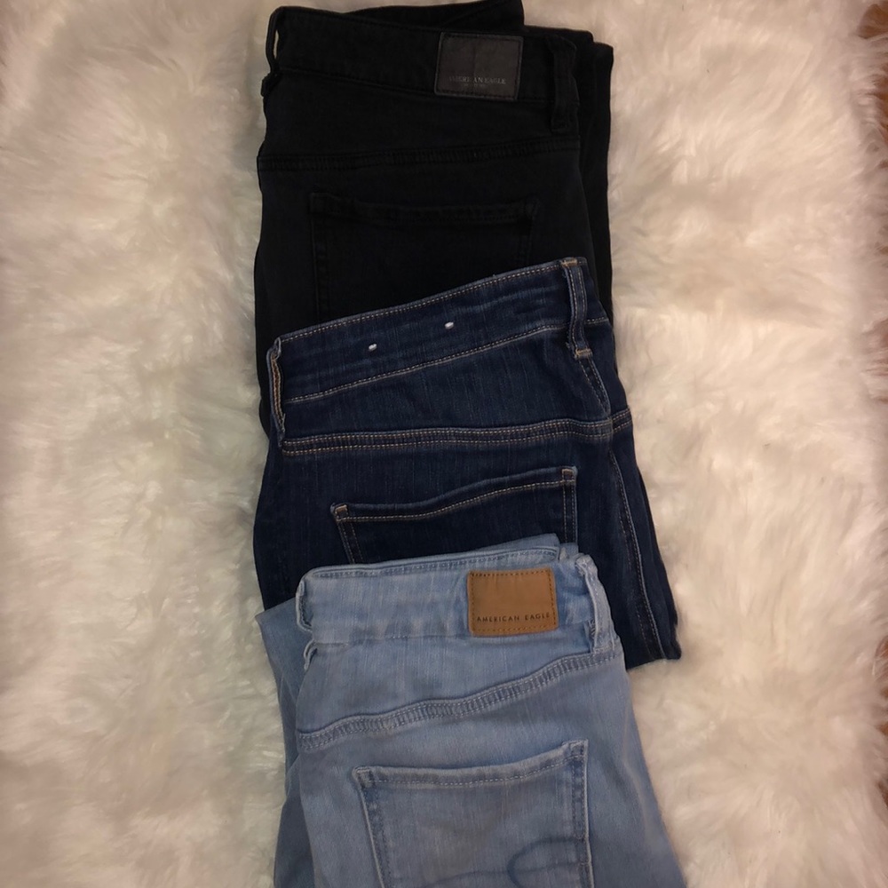 Cropped AEO jeggings